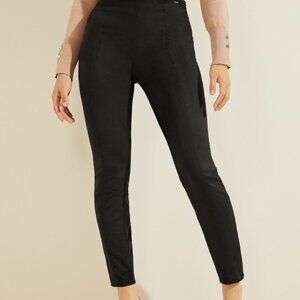 Guess Black Women's Pants Suede Zippered NWOT